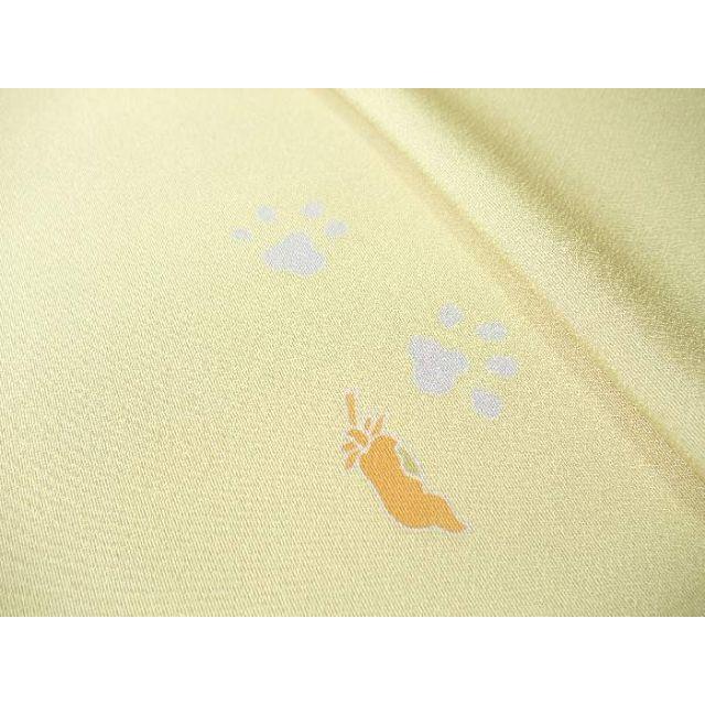 名古屋帯 正絹 塩瀬 手描京友禅 猫猫猫 お仕立て付き 新品 na339