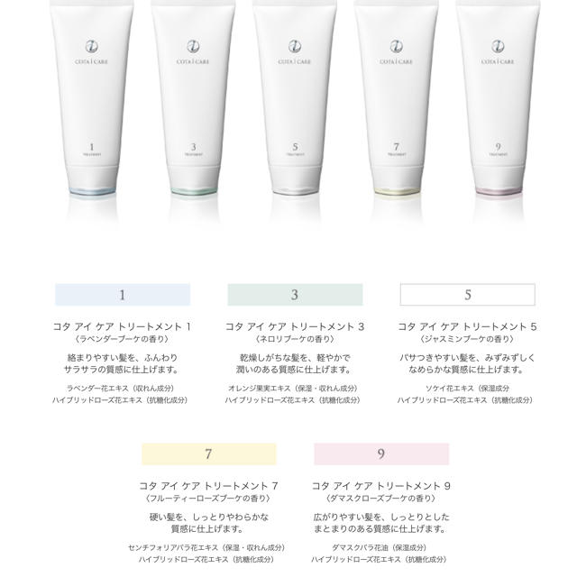 コタ アイケア シャンプーandトリートメント 3番 - ヘアケア/スタイリング コタ アイケア シャンプーandトリートメント 3番 - ヘアケア/スタイリング