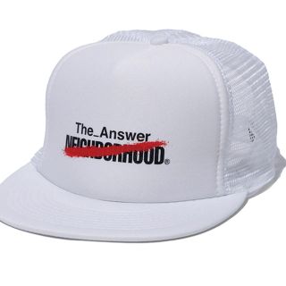 ネイバーフッド(NEIGHBORHOOD)の白 NEIGHBORHOOD THE ANSER CAP(キャップ)