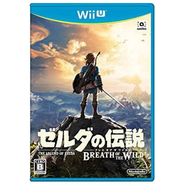 Wii U(ウィーユー)のゼルダの伝説 ブレスオブザワイルド WiiU版 エンタメ/ホビーのゲームソフト/ゲーム機本体(家庭用ゲームソフト)の商品写真