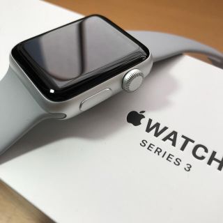 アップルウォッチ(Apple Watch)のApple Watch series3 GPS 38mm 美品(その他)