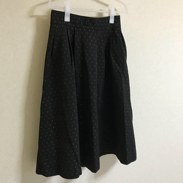 IENA - 極美品 IENA*ドットジャガードタックスカート◇の通販 IENA - 極美品 IENA*ドットジャガードタックスカート◇の通販