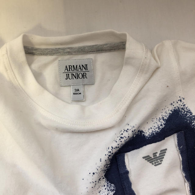 ARMANI JUNIOR(アルマーニ ジュニア)のARMANI JUNIOR Tシャツ キッズ/ベビー/マタニティのキッズ服男の子用(90cm~)(Tシャツ/カットソー)の商品写真