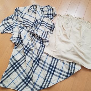 バーバリーブルーレーベル(BURBERRY BLUE LABEL)のhappy様専用です　BURBERRY(シャツ/ブラウス(半袖/袖なし))