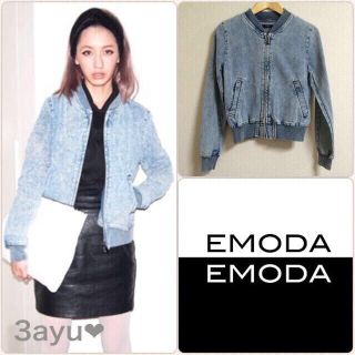 エモダ(EMODA)のEMODA♡デニムスタジャン(ブルゾン)