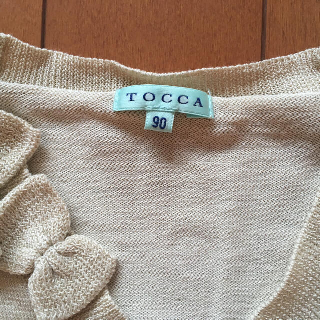 TOCCA(トッカ)の専用！ TOCCA カーディガン90 キッズ/ベビー/マタニティのキッズ服女の子用(90cm~)(カーディガン)の商品写真