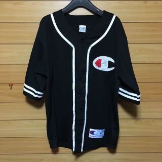 チャンピオン(Champion)の美品 チャンピオン ベースボールシャツ Mサイズ(その他)