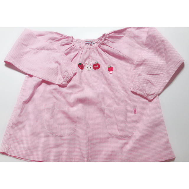 mikihouse(ミキハウス)のミキハウス スモック 110〜120 mikihouse キッズ/ベビー/マタニティのキッズ服女の子用(90cm~)(その他)の商品写真