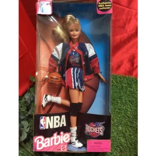 ★送料無料！バービー人形 日本未発売 1998 NBA ヒューストン ロケッツ(その他)