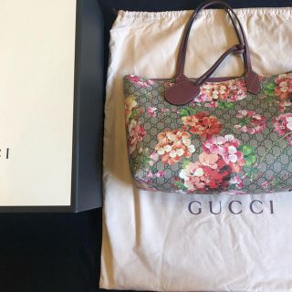 グッチ(Gucci)のグッチ GGブルームス リバーシブル レザートート バッグ(トートバッグ)