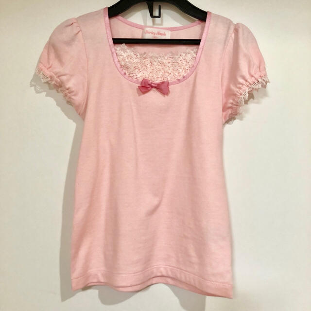 Shirley Temple(シャーリーテンプル)の120cm☆フリルTEE キッズ/ベビー/マタニティのキッズ服女の子用(90cm~)(Tシャツ/カットソー)の商品写真