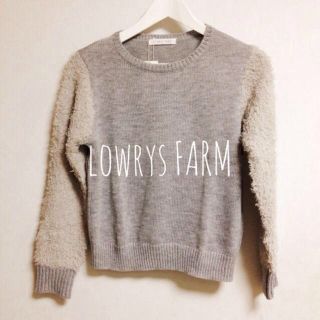 ローリーズファーム(LOWRYS FARM)のふわふわ袖ニット ☻(ニット/セーター)