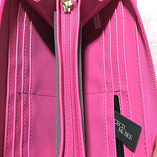 CECIL McBEE(セシルマクビー)のCECIL McBEE☆新品☆ロゴ長財布☆ピンク☆ レディースのファッション小物(財布)の商品写真