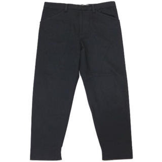 サンシー(SUNSEA)のSunseaー 17AW Vintage Cotton Pants black(スラックス)