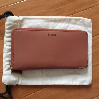 セリーヌ(celine)のピンクベージュ✖️ネイビー(財布)