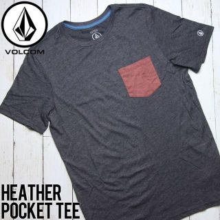 ボルコム(volcom)のボルコム Heather Pocket Tee ポケット付き半袖Tシャツ(Tシャツ/カットソー(半袖/袖なし))