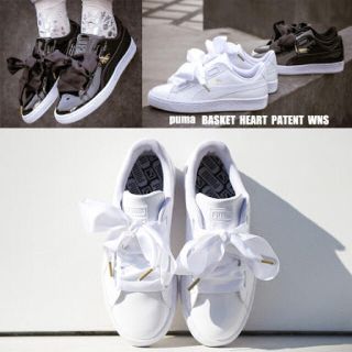 プーマ(PUMA)のプーマ バスケットハートパテントスニーカー(スニーカー)