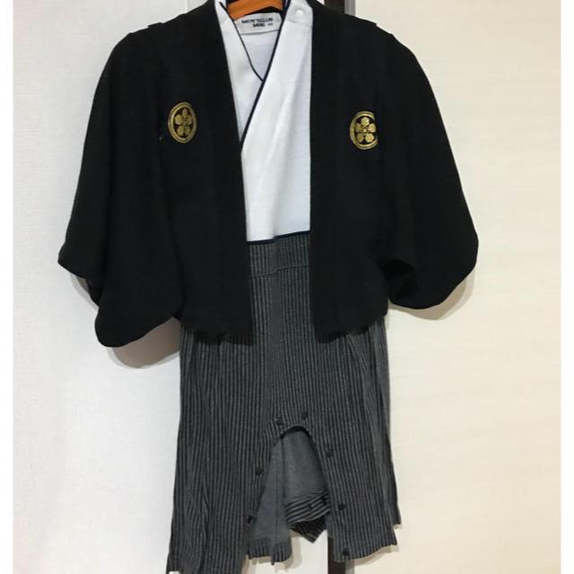 hare様専用袴 ロンパース 80 キッズ/ベビー/マタニティのベビー服(~85cm)(和服/着物)の商品写真