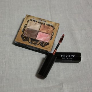 レブロン(REVLON)の【最終値下げ】レブロン ブロウ マスカラ&アイシャドウ 2点セット(眉マスカラ)