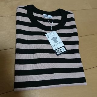 ユニクロ(UNIQLO)のUNIQLO U ♪ボーダーTシャツ(Tシャツ(半袖/袖なし))