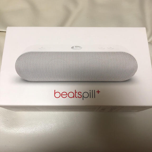 Beats by Dr Dre(ビーツバイドクタードレ)の beats  pill ＋ ホワイト スマホ/家電/カメラのオーディオ機器(スピーカー)の商品写真