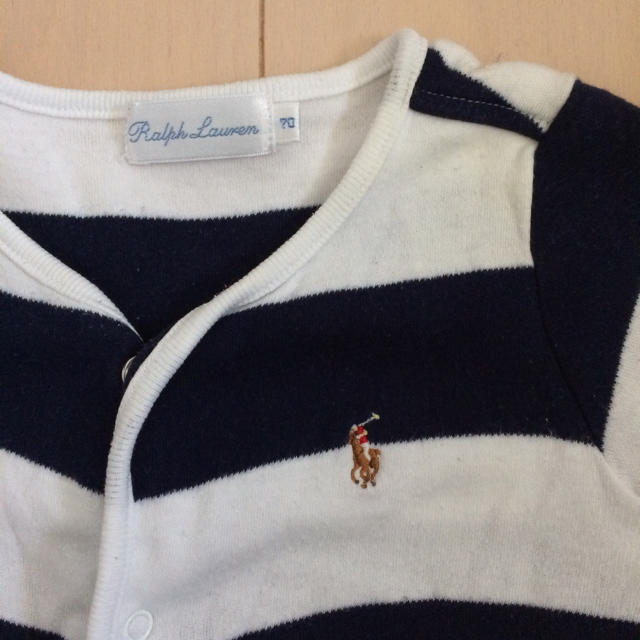 Ralph Lauren(ラルフローレン)のラルフローレン カバーオール 70 キッズ/ベビー/マタニティのベビー服(~85cm)(カバーオール)の商品写真