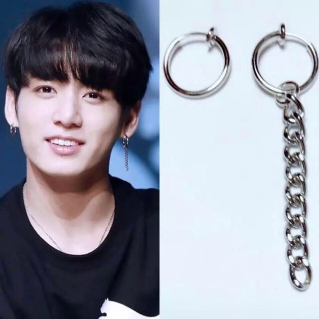 ■ ジョングク着用 防弾少年団 BTS ボールピアス アクセサリー ✴ピアス