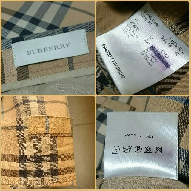 BURBERRY(バーバリー)のBURBERRY ☆ チェック パンツ メンズのパンツ(スラックス)の商品写真