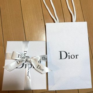 ディオール(Dior)のDior プレゼント用BOX&紙袋とリボンセット(ラッピング/包装)