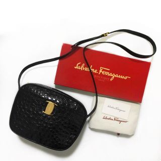 Salvatore Ferragamo - 大人気♡美品♡フェラガモ♡ヴァラ♡クロコ ...