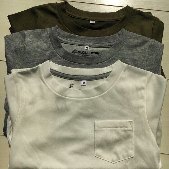 GLOBAL WORK(グローバルワーク)のグローバルワーク 無地半袖Ｔシャツ キッズ/ベビー/マタニティのキッズ服男の子用(90cm~)(Tシャツ/カットソー)の商品写真