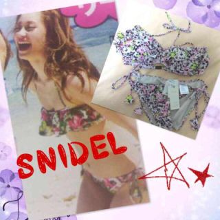 スナイデル(SNIDEL)のsnidel♥︎新品バンドゥビキニ♥︎(水着)