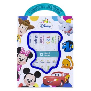 ディズニー(Disney)の☆新品☆ディズニー ベビー ボードブック 英語絵本 12冊セット♪(絵本/児童書)