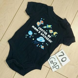 ベビーギャップ(babyGAP)の70 babygap 半袖 ロンパース(ロンパース)