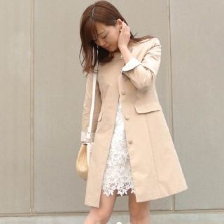 プロポーションボディドレッシング(PROPORTION BODY DRESSING)のゆきの様専用♡PROPORTION♡ノーカラー春コート(ロングコート)