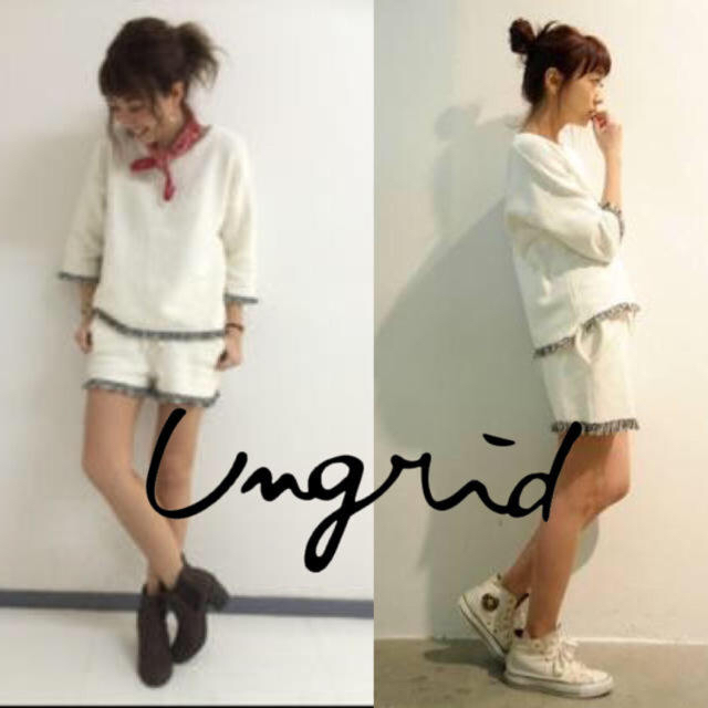 ungrid⭐️フリンジニットセットアップ⭐️