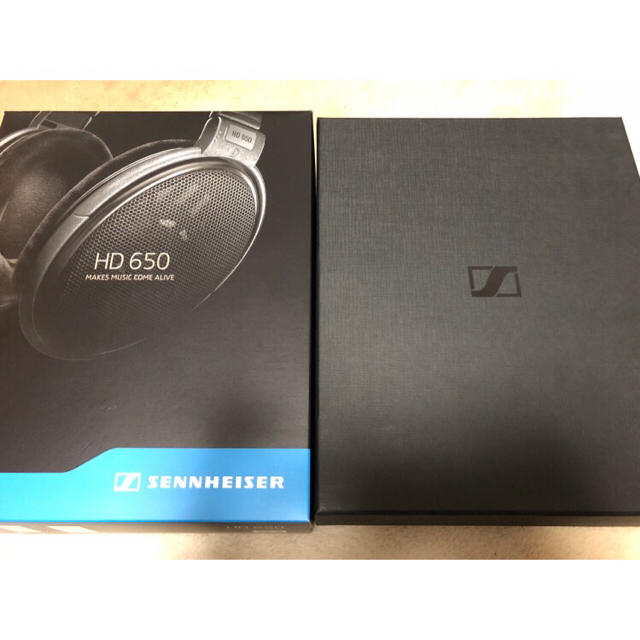 SENNHEISER(ゼンハイザー)の【本日のみの限定特価！】【超美品】ゼンハイザー HD650  人気ヘッドホン スマホ/家電/カメラのオーディオ機器(ヘッドフォン/イヤフォン)の商品写真