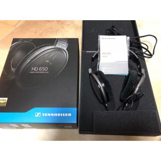 ゼンハイザー(SENNHEISER)の【本日のみの限定特価！】【超美品】ゼンハイザー HD650  人気ヘッドホン(ヘッドフォン/イヤフォン)