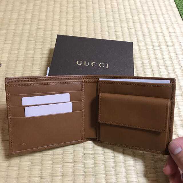 Gucci(グッチ)の【値下げ】GUCCI メンズ財布 メンズのファッション小物(折り財布)の商品写真