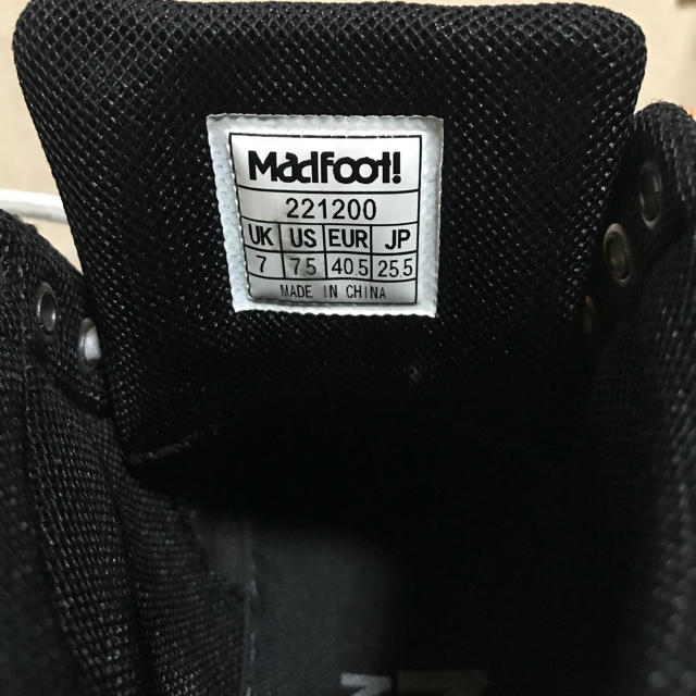 MAD FOOT(マッドフット)のマッドフット 軽量ハイカットスニーカー⭐︎ メンズの靴/シューズ(スニーカー)の商品写真