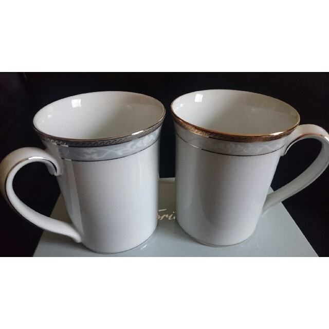 Noritake(ノリタケ)のペアティーカップ インテリア/住まい/日用品のキッチン/食器(グラス/カップ)の商品写真