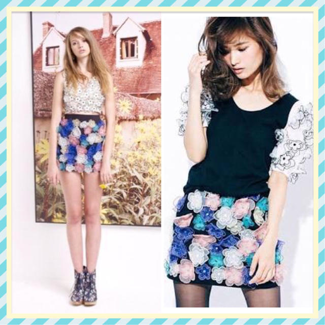 sretsisスレトシス✩︎⡱フラワースカート 日本お値下 www.themagazine.ca