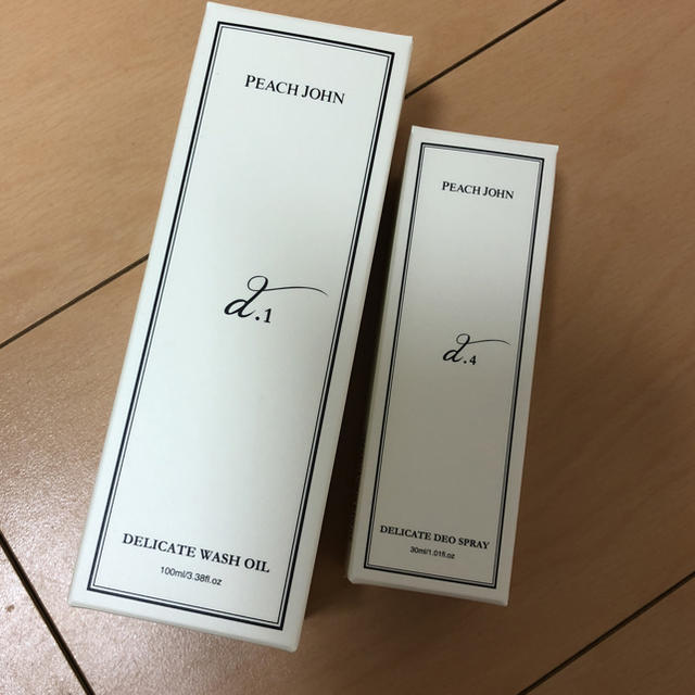 PEACH JOHN(ピーチジョン)のPEACH JOHN デリケートゾーンケアセット PJ コスメ/美容のボディケア(その他)の商品写真