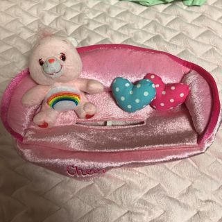 ケアベア(CareBears)のケアベア ティッシュカバー(ティッシュボックス)