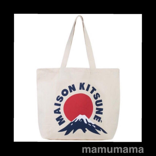 MAISON KITSUNE'(メゾンキツネ)のメゾンキツネ トートバッグ MAISON Kitsuné 新品❗️タグ付き❗️ レディースのバッグ(トートバッグ)の商品写真