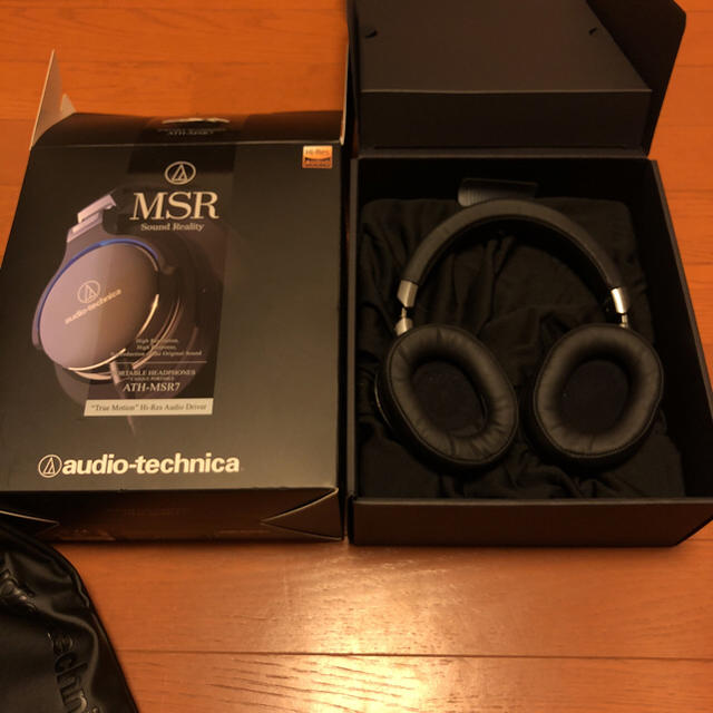 audio-technica(オーディオテクニカ)のAudio-technica ATH-MSR7 2018年1月購入 スマホ/家電/カメラのオーディオ機器(ヘッドフォン/イヤフォン)の商品写真