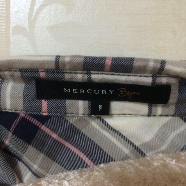 MERCURYDUO(マーキュリーデュオ)のMERCURYDUO♡チェックシャツ レディースのトップス(シャツ/ブラウス(長袖/七分))の商品写真