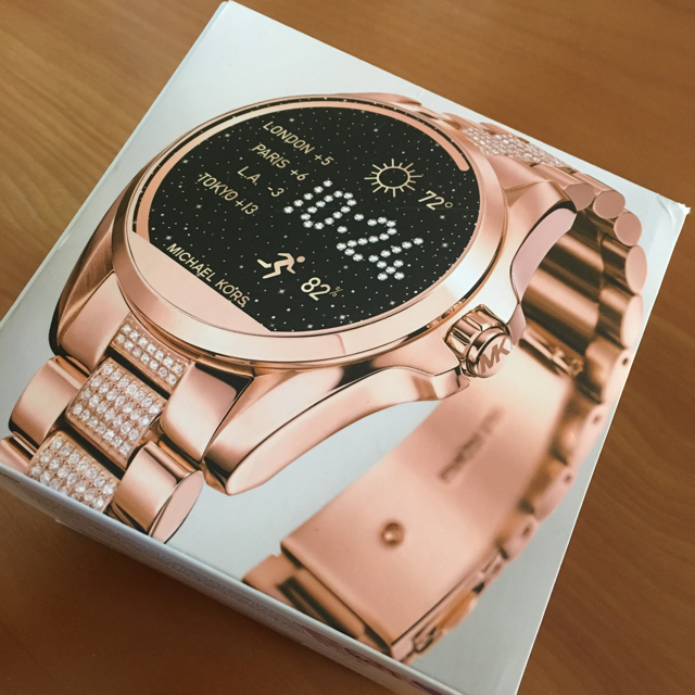 Michael Kors - マイケルコース スマートウォッチ ローズゴールドの通販 by DeLa ｜マイケルコースならラクマ