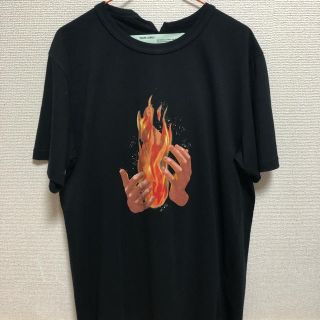 オフホワイト(OFF-WHITE)のOff-White 18ss fire tee 定価以下(Tシャツ/カットソー(半袖/袖なし))