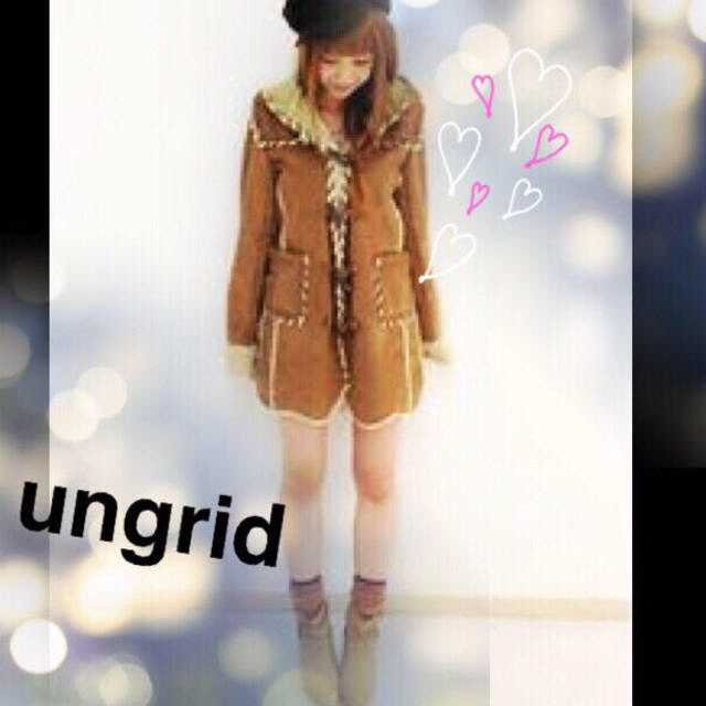 Ungrid(アングリッド)のアングリットステッチダッフルコート♡ レディースのジャケット/アウター(ロングコート)の商品写真